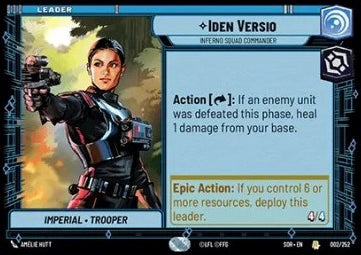 Iden Versio, Inferno Squad Commander