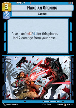 Make an Opening