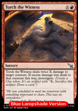 Torch the Witness (V.1)