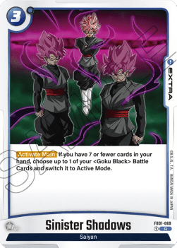 Sinister Shadows (FB01-069) [Fusion World]