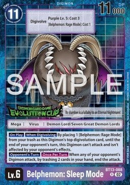 Belphemon: Sleep Mode (BT13-088) (V.1)