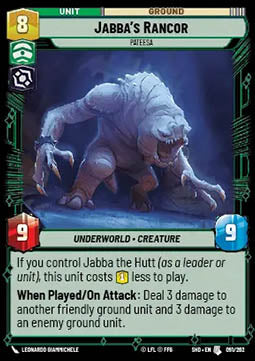 Jabba’s Rancor, Pateesa