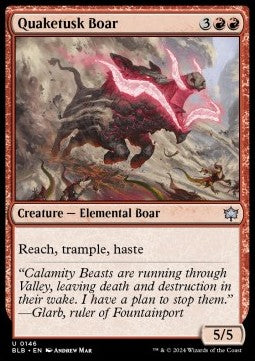 Quaketusk Boar
