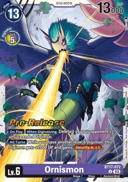 Ornismon (BT17-072)
