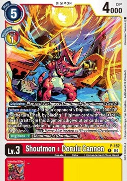 Shoutmon + Dorulu Cannon (P-152) (V.1)