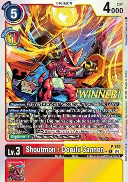 Shoutmon + Dorulu Cannon (P-152) (V.2)