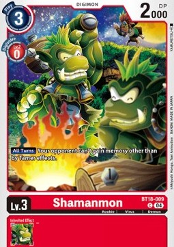 Shamanmon (BT18-009)