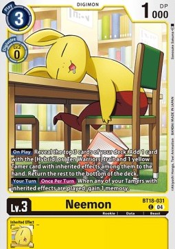 Neemon (BT18-031)