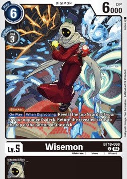 Wisemon (BT18-068)