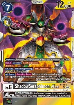 ShadowSeraphimon Ace (BT18-071) (V.1)