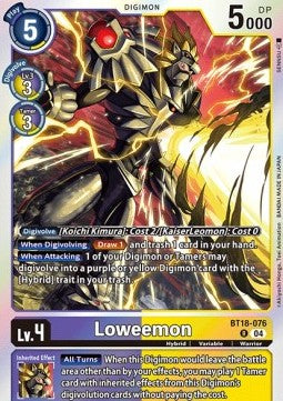 Loweemon (BT18-076)
