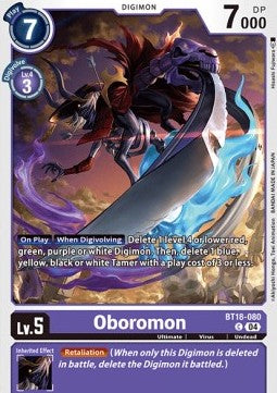 Oboromon (BT18-080)