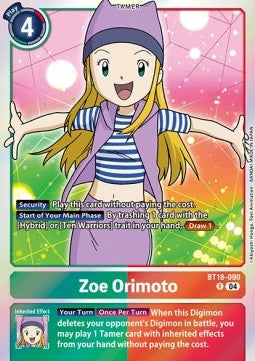 Zoe Orimoto (BT18-090) (V.1)