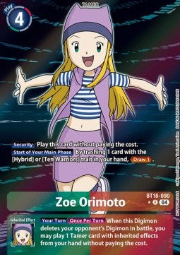 Zoe Orimoto (BT18-090) (V.2)