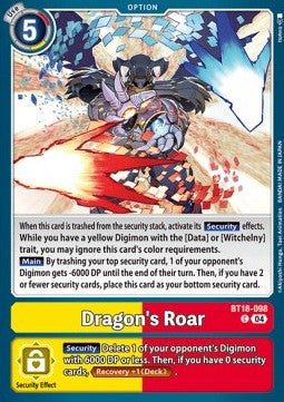 Dragon's Roar (BT18-098)