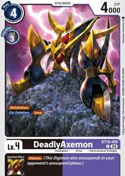 DeadlyAxemon (BT19-059)