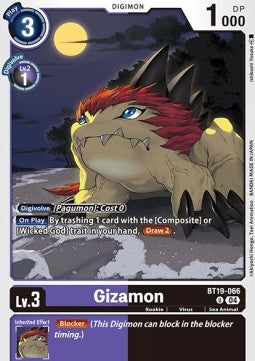 Gizamon (BT19-066)