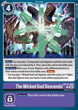 The Wicked God Descends! (BT19-099)