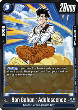 Son Gohan : Adolescence (FP-017) [Fusion World]