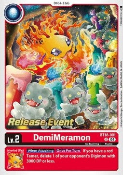 DemiMeramon (BT18-001)