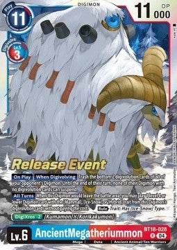 AncientMegatheriummon (BT18-028)