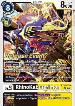 RhinoKabuterimon (BT18-070)