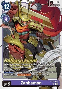 Zanbamon (BT18-085)