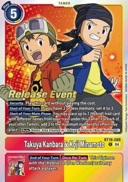 Takuya Kanbara & Koji Minamoto (BT18-088)