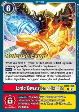 Lord of Devastation and Rebirth (BT18-096)