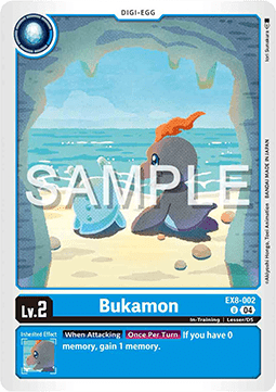 Bukamon (EX8-002) (V.1)