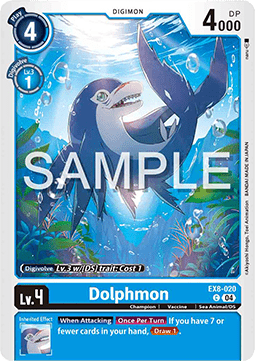 Dolphmon (EX8-020) (V.1)