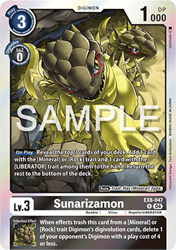 Sunarizamon (EX8-047) (V.1)