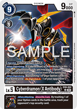 Cyberdramon (X Antibody) (EX8-052) (V.1)