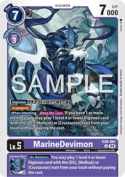 MarineDevimon (EX8-061) (V.1)