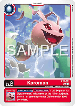 Koromon (EX8-001) (V.1)