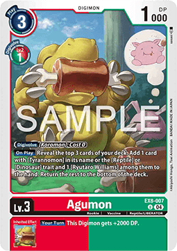 Agumon (EX8-007) (V.1)