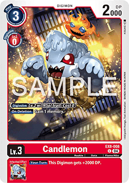 Candlemon (EX8-008) (V.1)