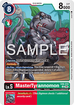 MasterTyrannomon (EX8-014) (V.1)