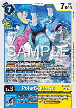 PolarBearmon (EX8-023) (V.1)