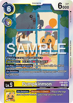 Pumpkinmon (EX8-033)