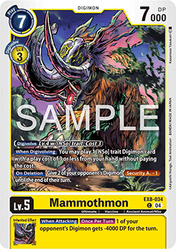 Mammothmon (EX8-034) (V.1)