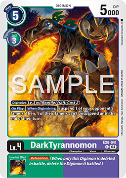 DarkTyrannomon (EX8-041) (V.1)