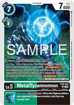 MetalTyrannomon (EX8-043) (V.1)