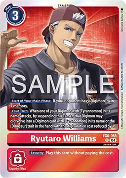 Ryutaro Williams (EX8-065) (V.1)