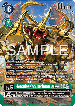 HerculesKabuterimon Ace (EX8-044) (V.2)