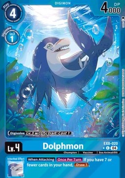 Dolphmon (EX8-020) (V.2)