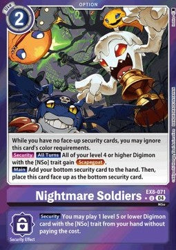 Nightmare Soldiers (EX8-071) (V.2)