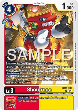 Shoutmon (BT19-008)