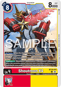 Shoutmon X4 (BT19-010)