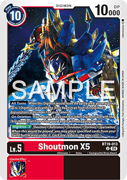 Shoutmon X5 (BT19-013)